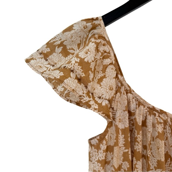 The Great Whip-Stitched Plumeria Dress Wild Brush Floral XS - Picture 7 of 13